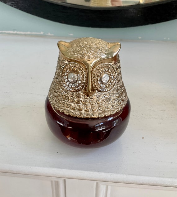 Vintage Avon Collectible Cologne / Owl Fancy/ Wit… - image 2