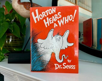 Vintage Dr.Seuss Book "Horton Hears A Who!"