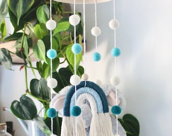 Macrame DIY Kit, Baby Mobile, Macrame Rainbow, DIY Craft Kits, DIY Rainbow Kit, Letterbox Gifts, Mothers Day Gifts, Make Your Own GIft