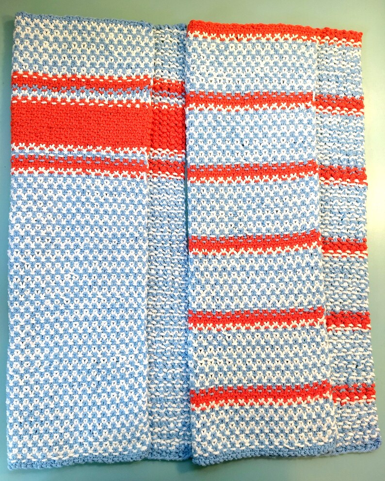 Tomato Soup Kitchen Towel Set DIGITAL PATTERN PDF towels washcloth dishcloth towel kitchen bathroom bath spa gift image 7