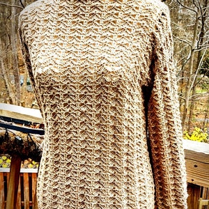 Crochet Pattern Sweater -- Spandrel Arch Sweater -- Pullover -- Crochet Pullover -- Pattern PDF