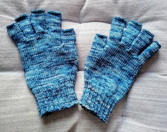 Gants de patron de tricot - Gants sans doigts MODÈLE NUMÉRIQUE PDF - Gants - Sans doigts - Sans doigts - Mitaines - Mains - Mains froides