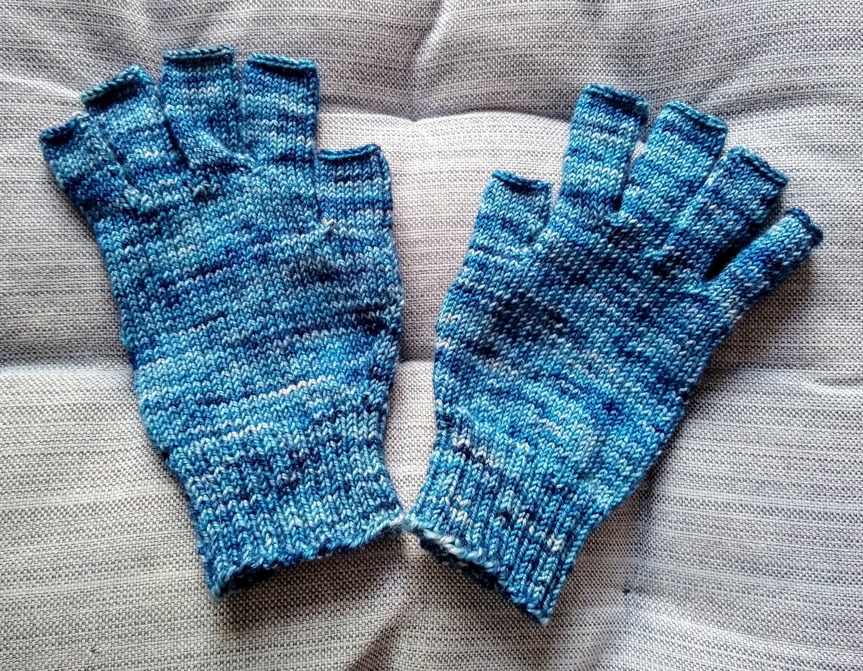 Gants Demi-doigt En Laine Mérinos SIMMS L/XL - Gris Légers Pour Homme