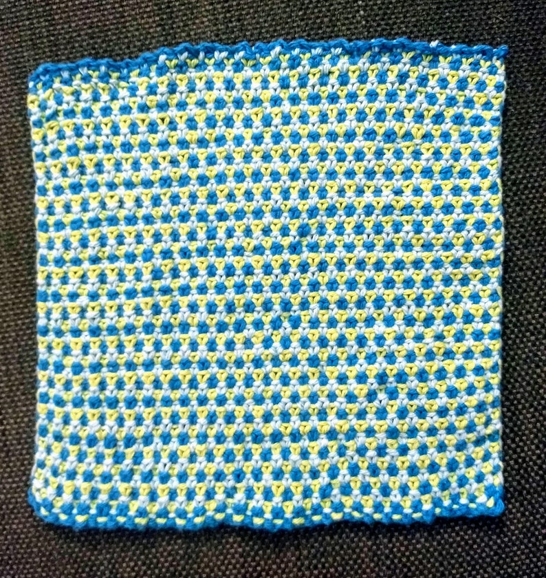 Knitting Pattern Dishcloths Linen Stitch Washcloths DIGITAL Etsy Ireland