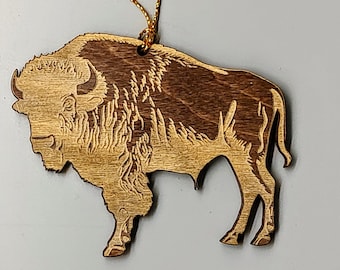 Wood Bison Ornament