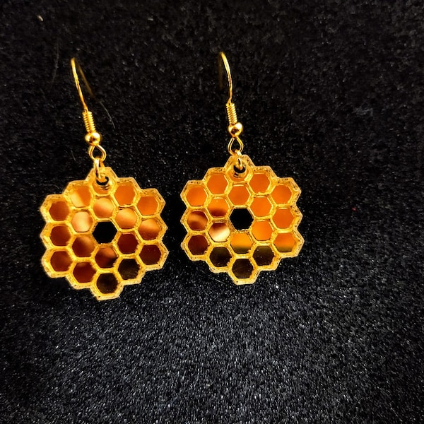 James Webb Space Telescope Mirror earings