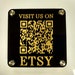 QR Code Plaque - Etsy