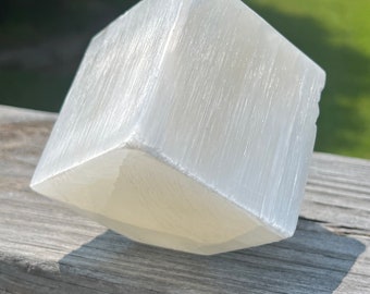 Beautiful Selenite Cube
