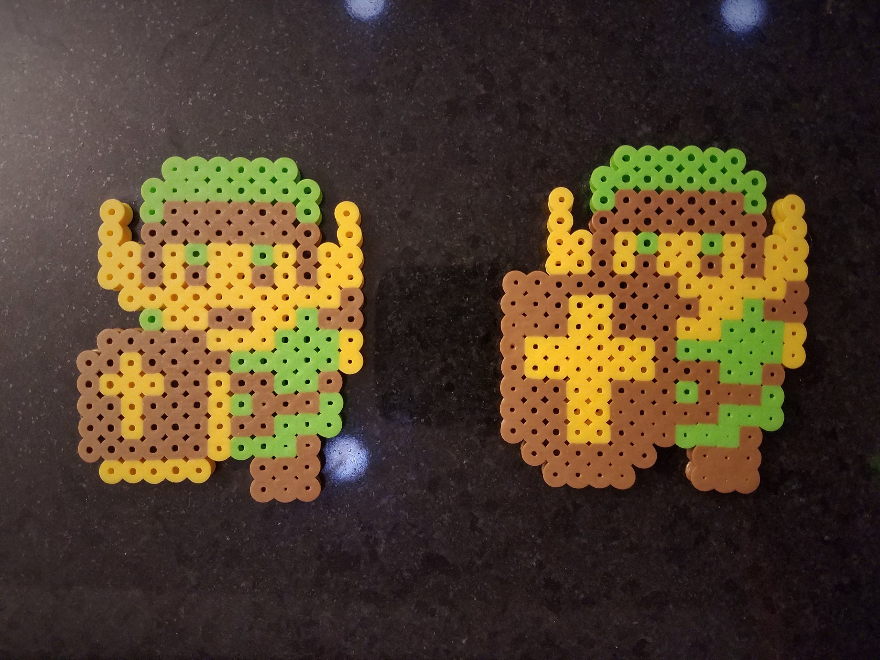 The Legend of Zelda Characters NES Perler Sprites: Coasters | Etsy