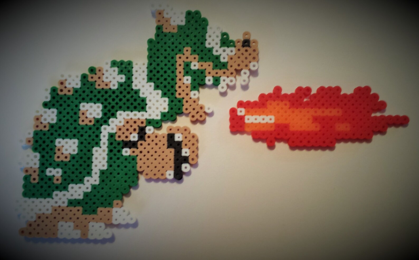 8 bit NES Super Mario Brothers Large Perler Sprite Set Etsy