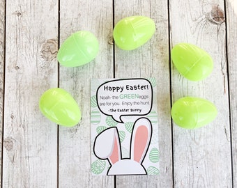 Easter Bunny Note |  Easter Egg Hunt | Egg Hunt Instructions |  Easter Bunny Hunt |  Kids Egg Hunt | Easter Basket Note