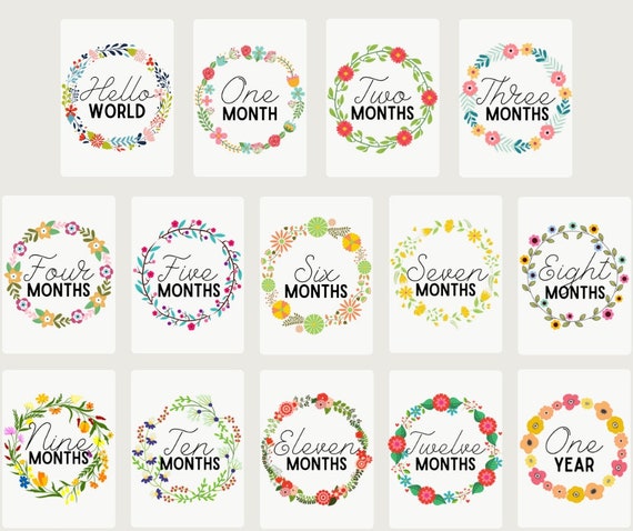 baby month tracker