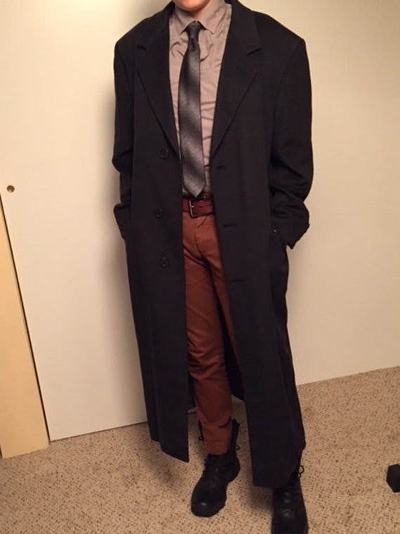 men's 100 percent cashmere overcoat