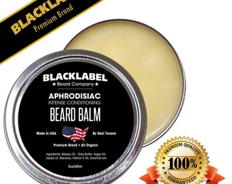 Aphrodisiac Beard Balm, beard conditioner, nourishing, beard care, mens grooming, beardlife, moisturizer, all natural