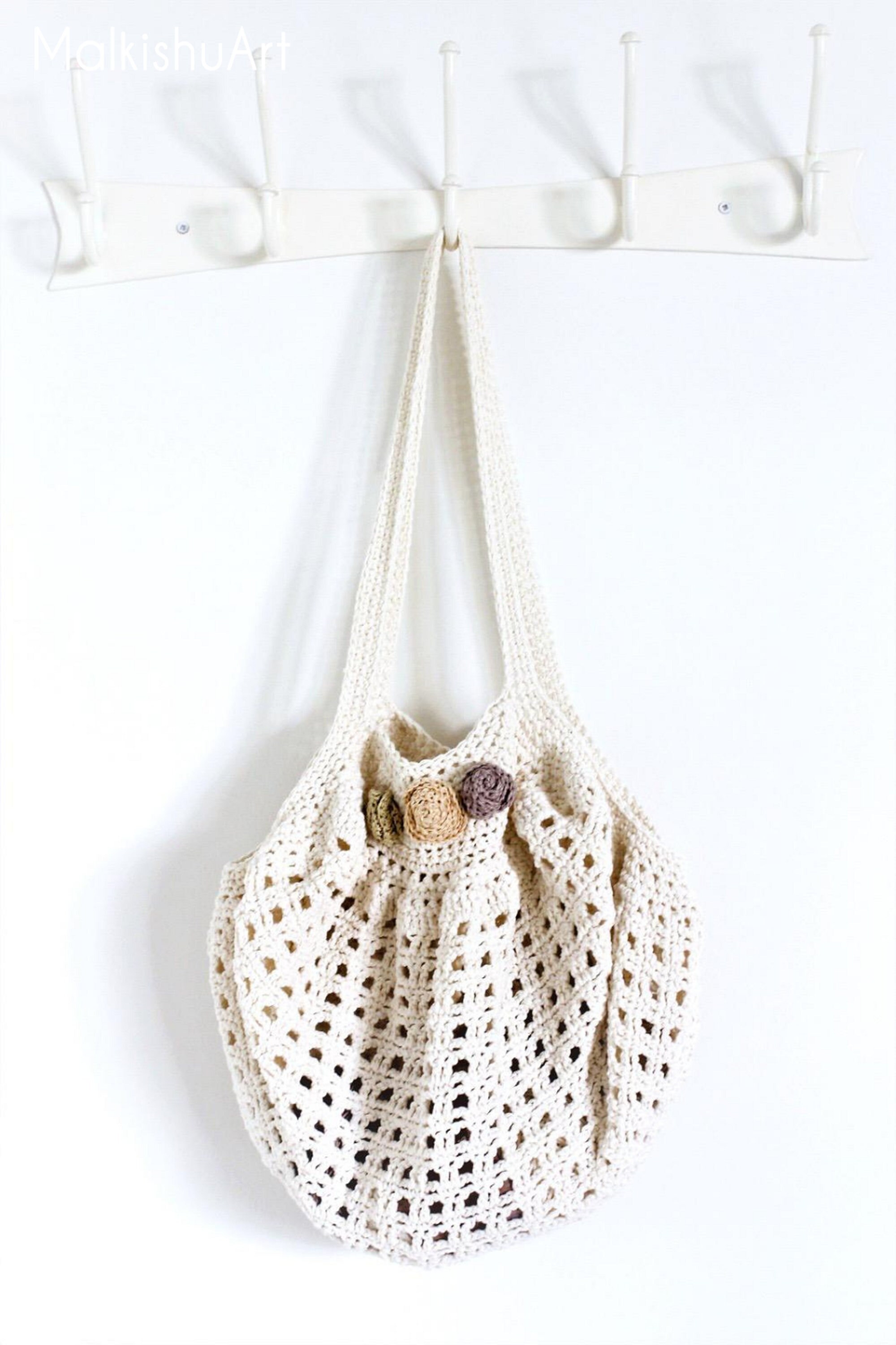 Crochet Market Bag Pdf Pattern & VIDEO TUTORIAL for Its Etsy Australia