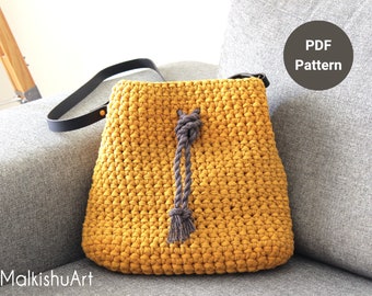 Crochet Bag pattern, Crochet Oval Base Bag PDF, instant download, crochet bag pdf, DIY Crochet bag, crochet tote bag pattern