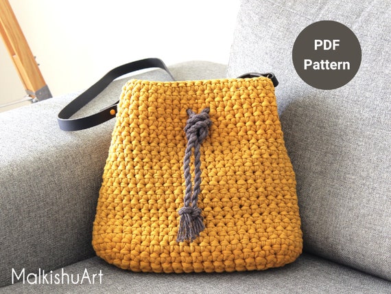 Crochet Bag Pattern Crochet Oval Base Bag PDF Instant - Etsy