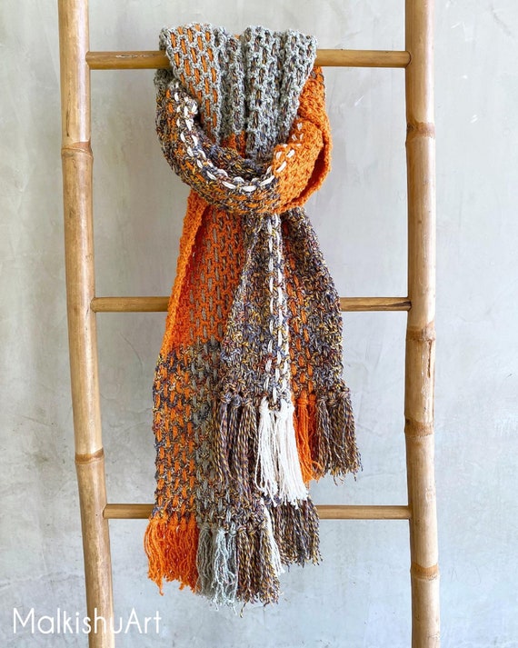 double sided crochet scarf