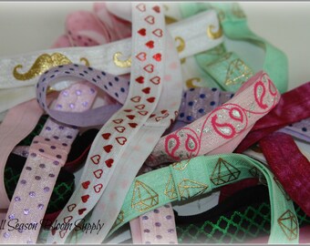 Grab Bag, Fasce elastiche pieghevoli stampate, Fasce FOE, Fasce intercambiabili per neonati, bambini e adulti