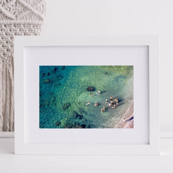 Sea wall art, nautical home decor, Amalfi Coast photo