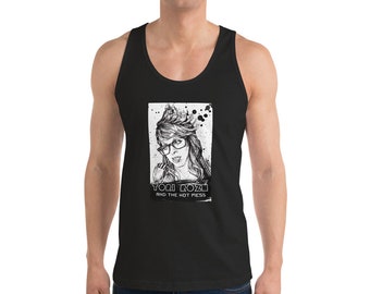 Tori Roze and The Hot Mess B&W Logo Classic tank top (unisex)