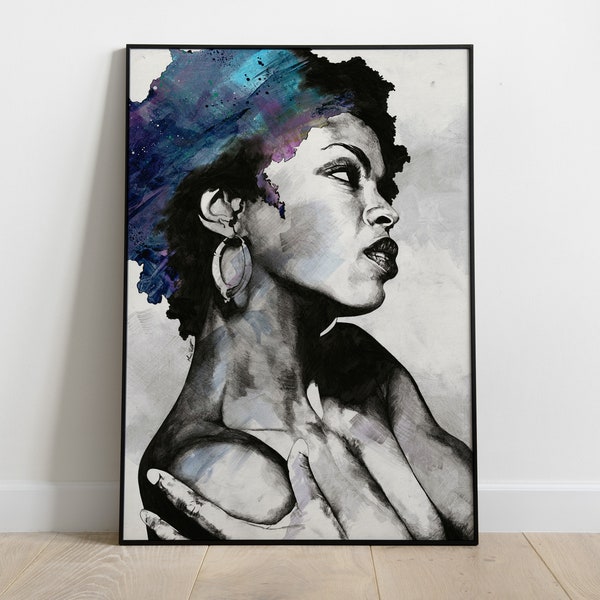Sexy Ebony Nude Art - Etsy Finland