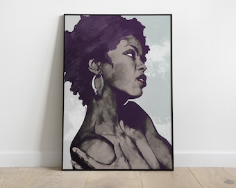 Ebony Nude Painting - Etsy