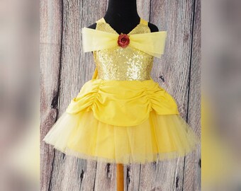 belle first birthday outfit