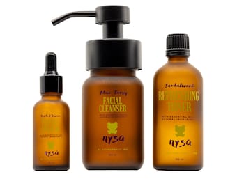 Nysa Facial Cleanser, Toner and Serum Set