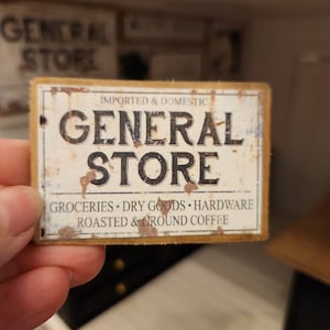 Country Store Sign - Etsy