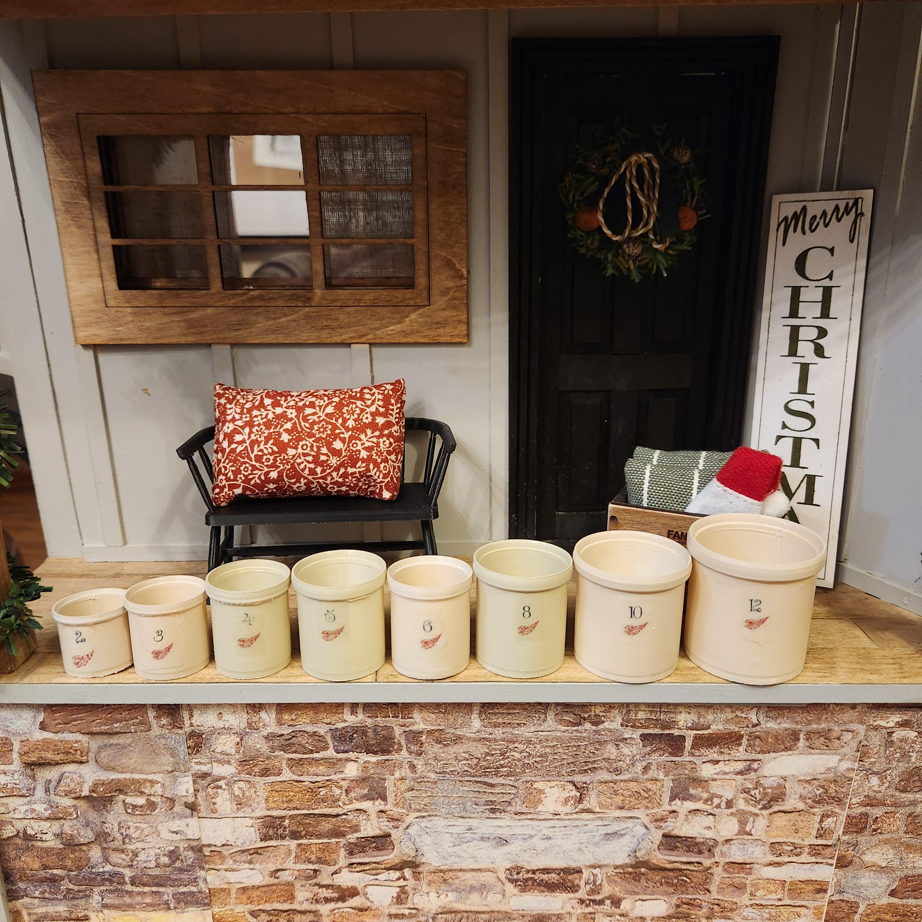 12 Gallon Red Wing Crock - Etsy