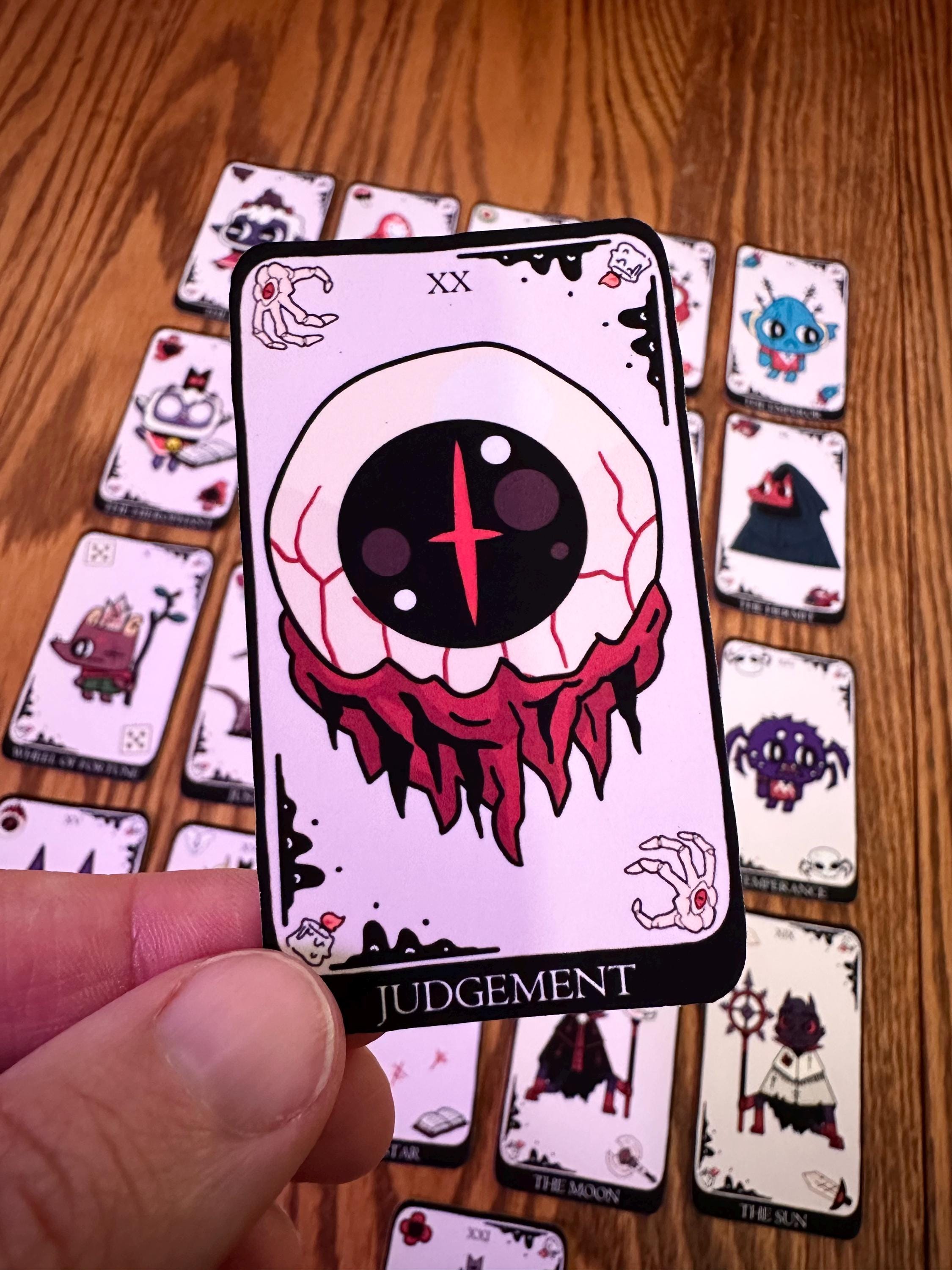 the moon tarot card binding of isaac Best Way To Use Cards in The Graveborn Tokens - 5-pack -