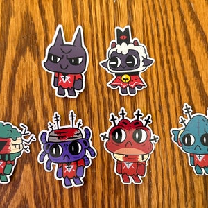 Cult of the Lamb Sticker Set 1