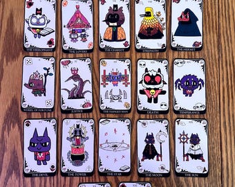 Cult of the Lamb Tarot Stickers