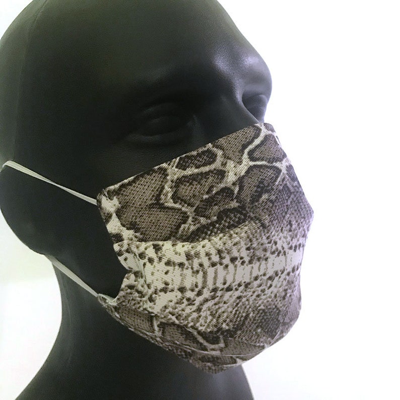 IN STOCK Python Mask Cute Face Mask Washable Mask 100 Etsy