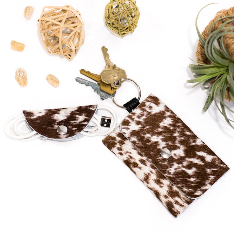 Small Card Wallet Keychain