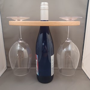 Hard Maple Weinglas Flaschenhalter