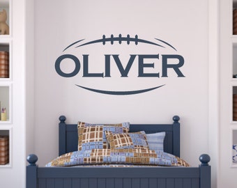 boys football bedroom