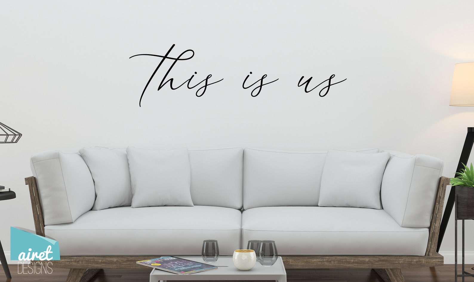 This is Us Vinyl Decal Wall Art Decor Sticker Photo Etsy