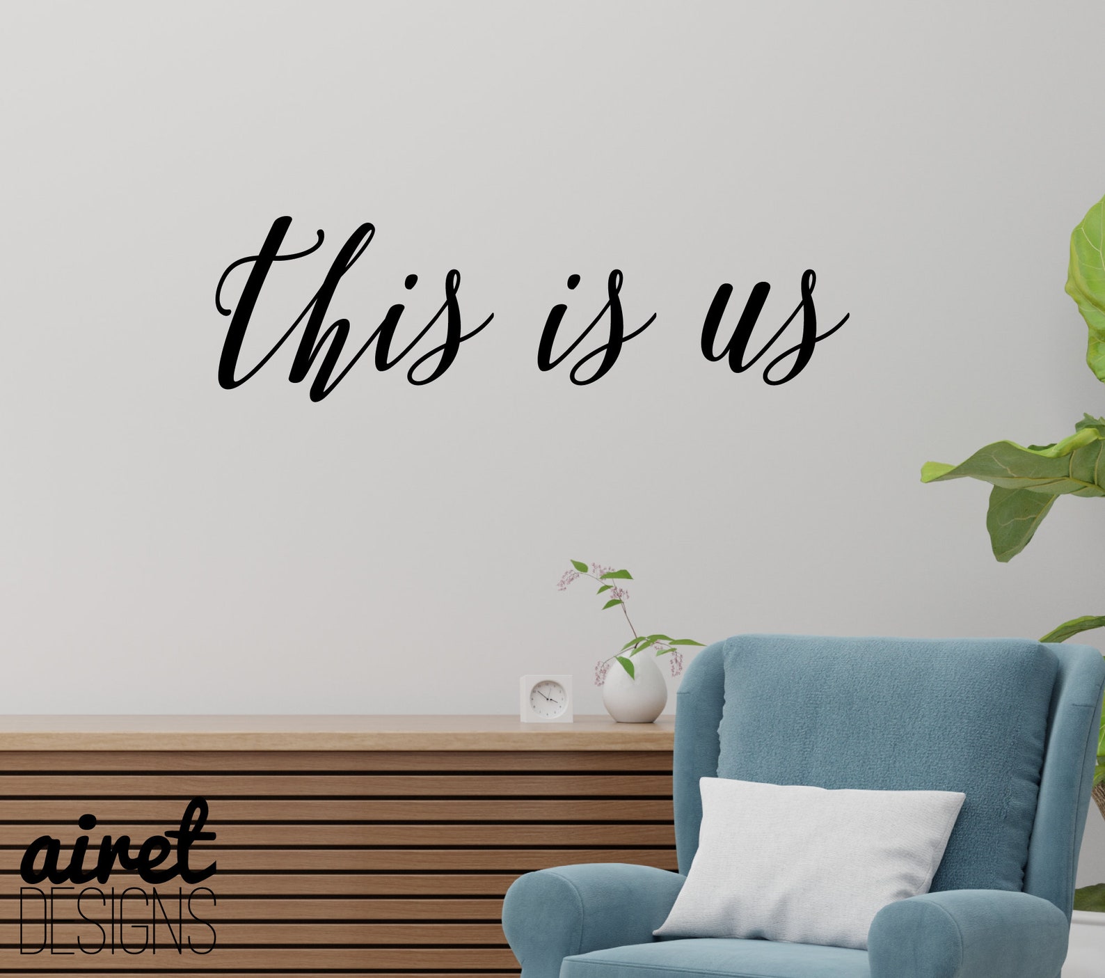 This is Us Vinyl Decal Wall Art Decor Sticker Photo Etsy