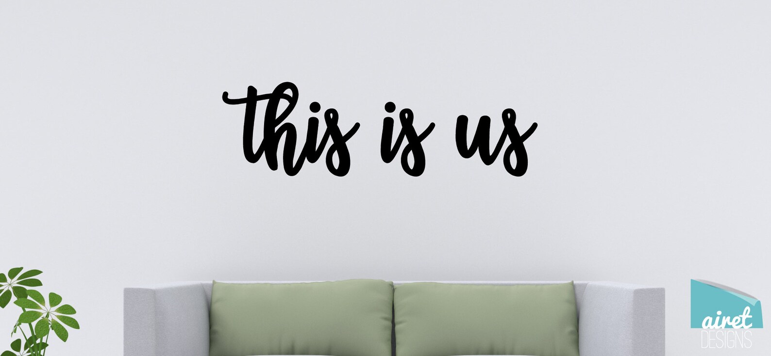 This is Us Vinyl Decal Wall Art Decor Sticker Photo Etsy
