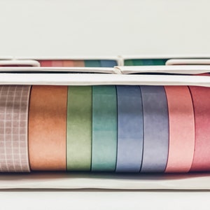 WASHITAPE SET • Pastell • Filofax • Scrapbook • bullet journal• Kalendereinlagen • Geschenkidee •