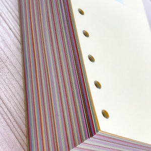 50 x Pastel Paper Personal Filofax 80g 2024 image 1