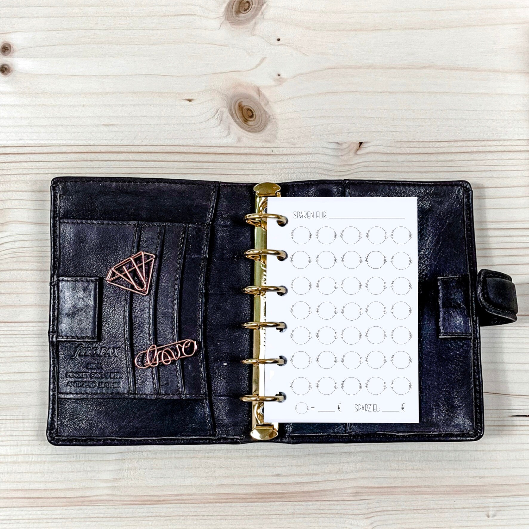 Recharge organiseur semainier Filofax Pocket