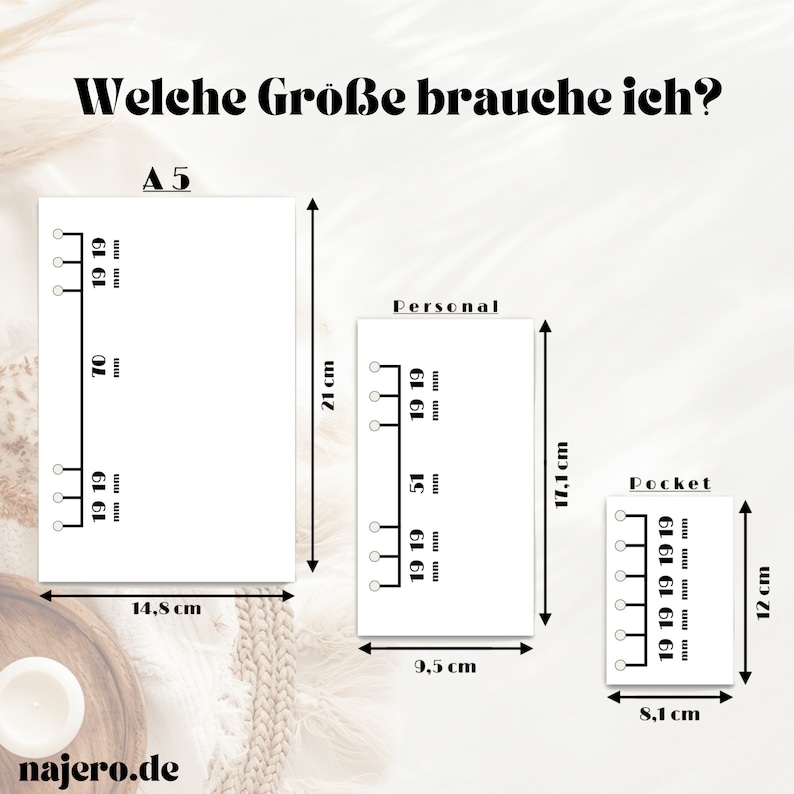 JahresübersichtKalendereinlagen A5 120g 2024 Bild 4