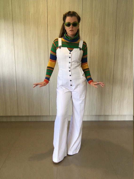 Fabulous, 70's Does 30's Jumpsuit, High Waist, Wid