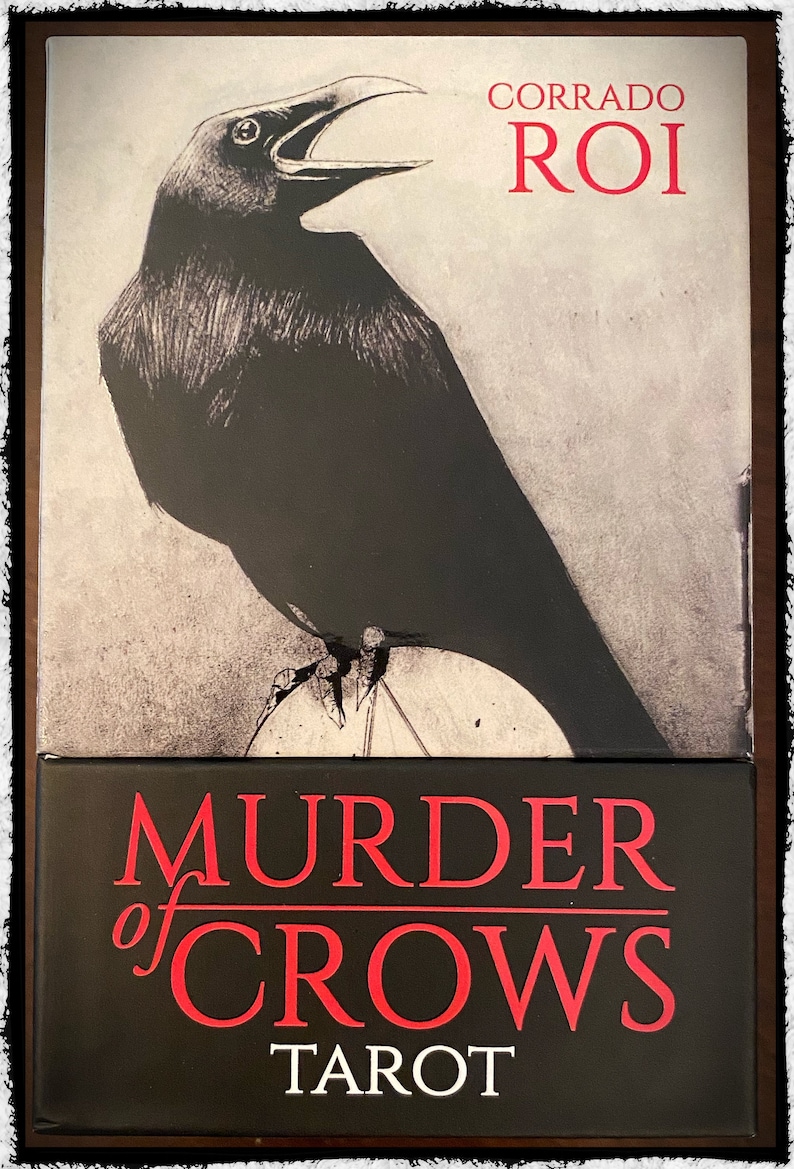 Карты таро вороны. Murder Crows Tarot Таро ворон смерти. Коррадо Рой Таро ворон смерти. Таро Воронов смерти.