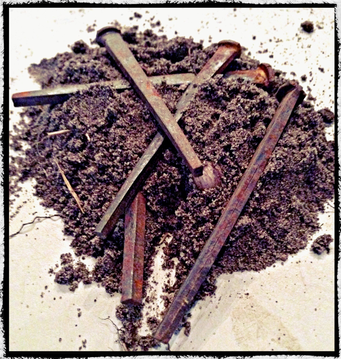 Coffin Nails & Graveyard dirt Etsy