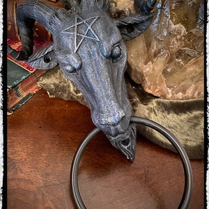 Baphomet Door Knocker