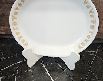 Corelle (Corning) BUTTERFLY GOLD Ovale Servierplatte